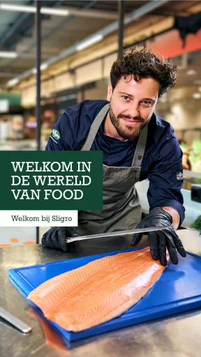 images of people with food.